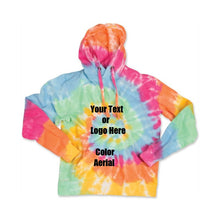 画像をギャラリービューアに読み込む, Custom Personalize Design Your Spiral Tie Dye Hoodie