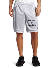 画像をギャラリービューアに読み込む, Custom Personalized Designed Men's Long Mesh Short With Pockets