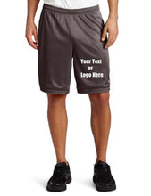 画像をギャラリービューアに読み込む, Custom Personalized Designed Men's Long Mesh Short With Pockets