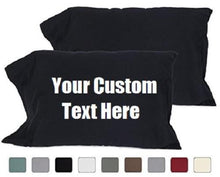 Cargar imagen en el visor de la galería, Custom Personalized Designed Pillow Case (Valentine, Wedding, Christmas)