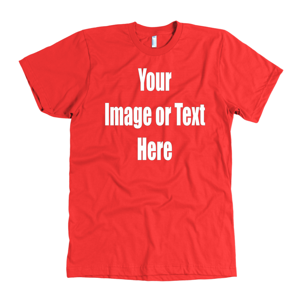 Personalized TShirt with Full Color Artwork or Photo DG Custom Graphi