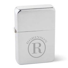 Load image into Gallery viewer, Personalized Lighters - Chrome - Oil Lighter - Groomsmen Gifts | JDS