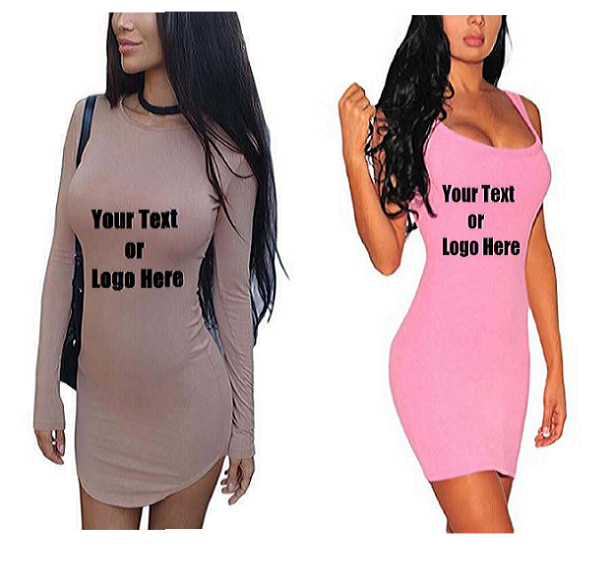 Bodycon Dresses DG Custom Graphics
