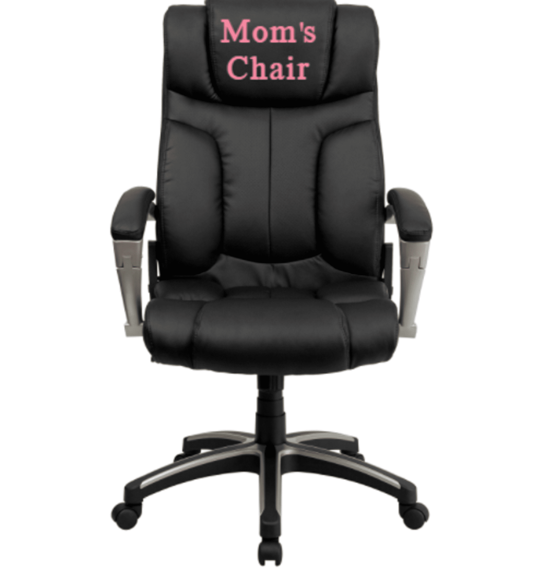 Custom Designed Folding Executive Office Chair With Your Personalized Name & Graphic