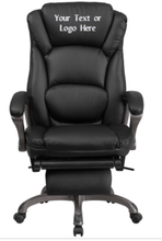 画像をギャラリービューアに読み込む, Custom Designed Ergonomic Executive Chair With Your Personalized Name &amp; Graphic