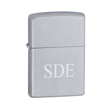 Load image into Gallery viewer, Personalized Lighters - Zippo - Satin Chrome | Zippo