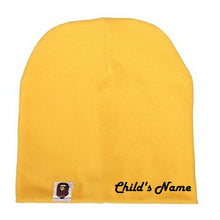 Cargar imagen en el visor de la galería, Custom Personalized Monogrammed/Embroider Your Child&#39;s Beanie Hat