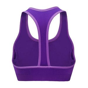 Custom Personalized Designed Workout Sports Bra Removeable Pads Raceback Medium Support Yoga Bras