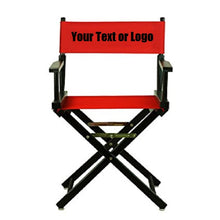 Load image into Gallery viewer, Custom Designed Folding Directors Chair With Your Personal Or Business Logo.