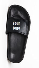画像をギャラリービューアに読み込む, Custom designed athletic slides with your personal or business logo.