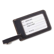 Load image into Gallery viewer, Personalized Leatherette Luggage Tags | JDS