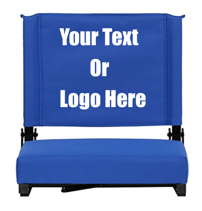 Personalized stadium discount chairs