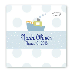 Personalized Baby Nursery Canvas Signs | JDS