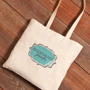 Personalized Canvas Tote - Bridesmaid | JDS