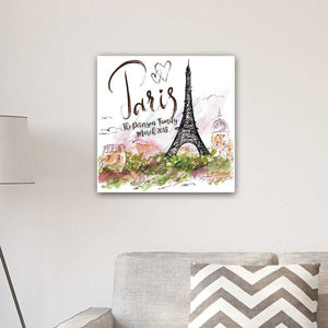 Personalized Paris Canvas | JDS