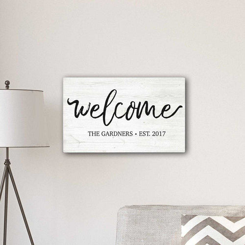 Personalized Welcome Modern Farmhouse 14