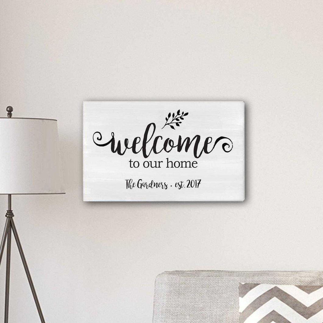 Personalized Welcome To our Home Modern Farmhouse 14