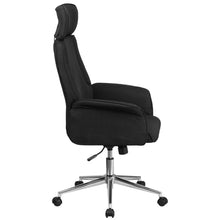 Cargar imagen en el visor de la galería, Custom Designed High Back Fabric Executive Chair With Your Personalized Name &amp; Graphic