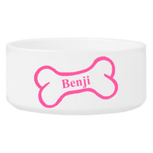 Load image into Gallery viewer, Personalized Large Dog Bowl - Bright Treats | JDS