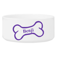 Load image into Gallery viewer, Personalized Large Dog Bowl - Bright Treats | JDS