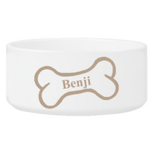 Load image into Gallery viewer, Personalized Small Dog Bowl - Bright Treats | JDS