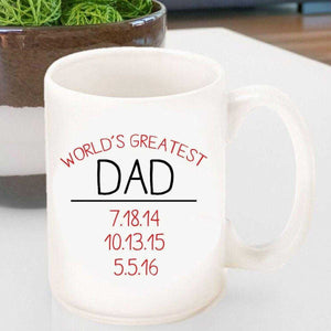 World's Greatest Dad Coffee Mug | JDS