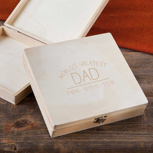 World's Greatest Dad Keepsake Box | JDS