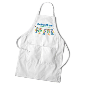 Personalized Dad's White Apron | JDS