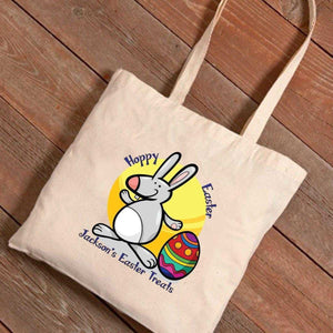 Personalized Easter Treat Canvas Bag | JDS