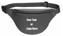 Load image into Gallery viewer, Custom Personalized 2 Zipper Quick Release Buckle Adjustable Waste Sport Fanny Pack | DG Custom Graphics