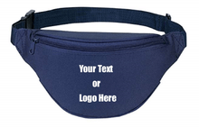 Load image into Gallery viewer, Custom Personalized 2 Zipper Quick Release Buckle Adjustable Waste Sport Fanny Pack | DG Custom Graphics