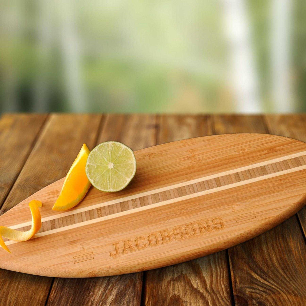 Personalized Surfboard Cutting Board | JDS