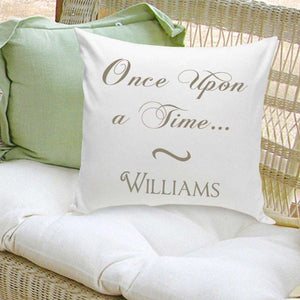 Personalized Couples Throw Pillows - Once Upon A Time | JDS