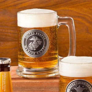 Personalized Military Emblem Steins - All Branches | JDS