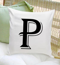Load image into Gallery viewer, Personalized Initial Throw Pillow | JDS