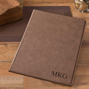 Personalized Portfolio - Faux Leather - with Note Pad - Executive Gift | JDS