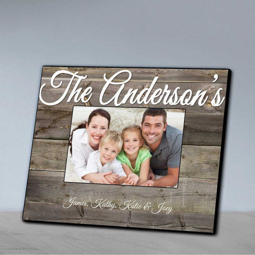 Personalized Family Picture Frame | JDS