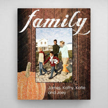 Load image into Gallery viewer, Personalized Family Fall Picture Frame | JDS
