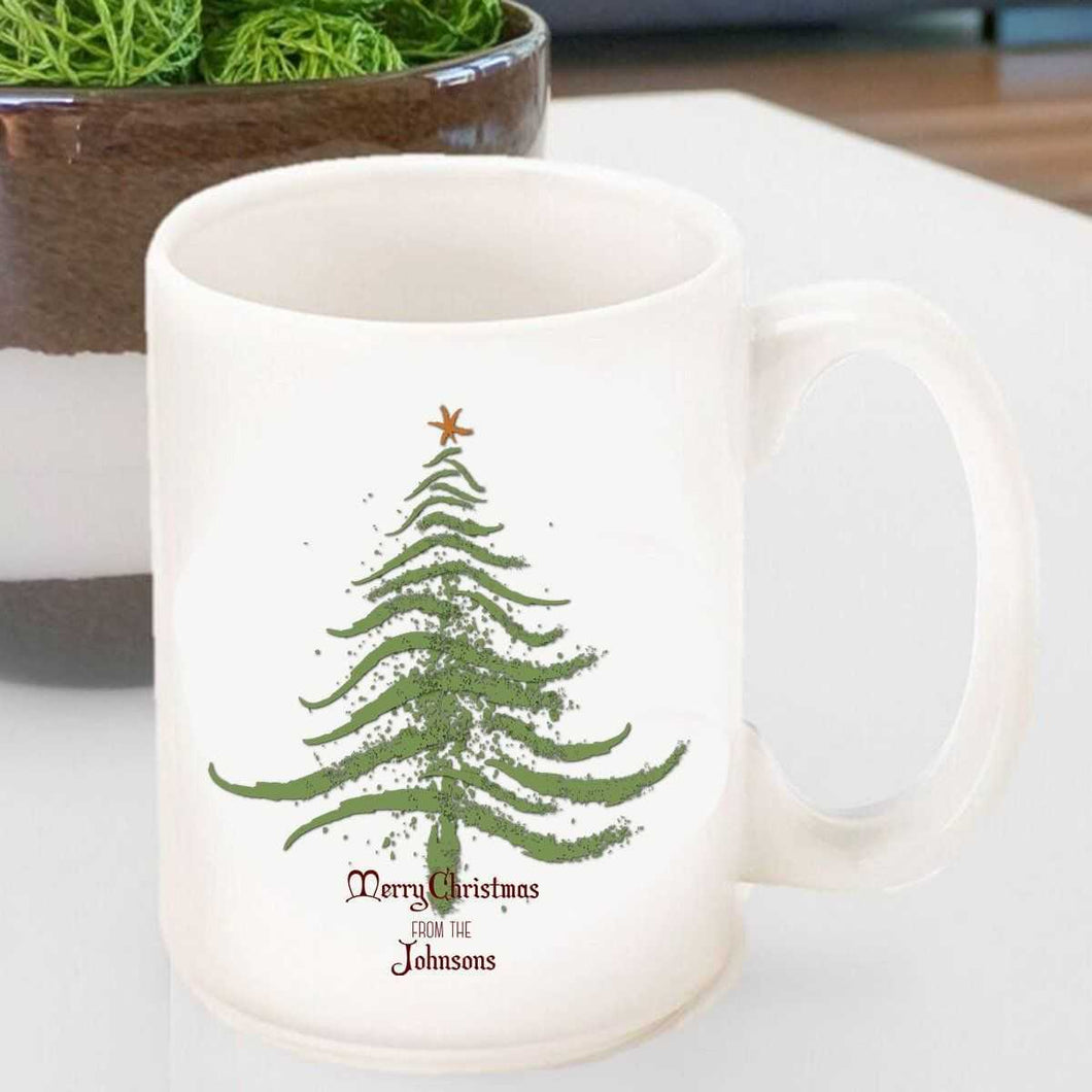 Personalized Vintage Holiday Coffee Mug - All | JDS