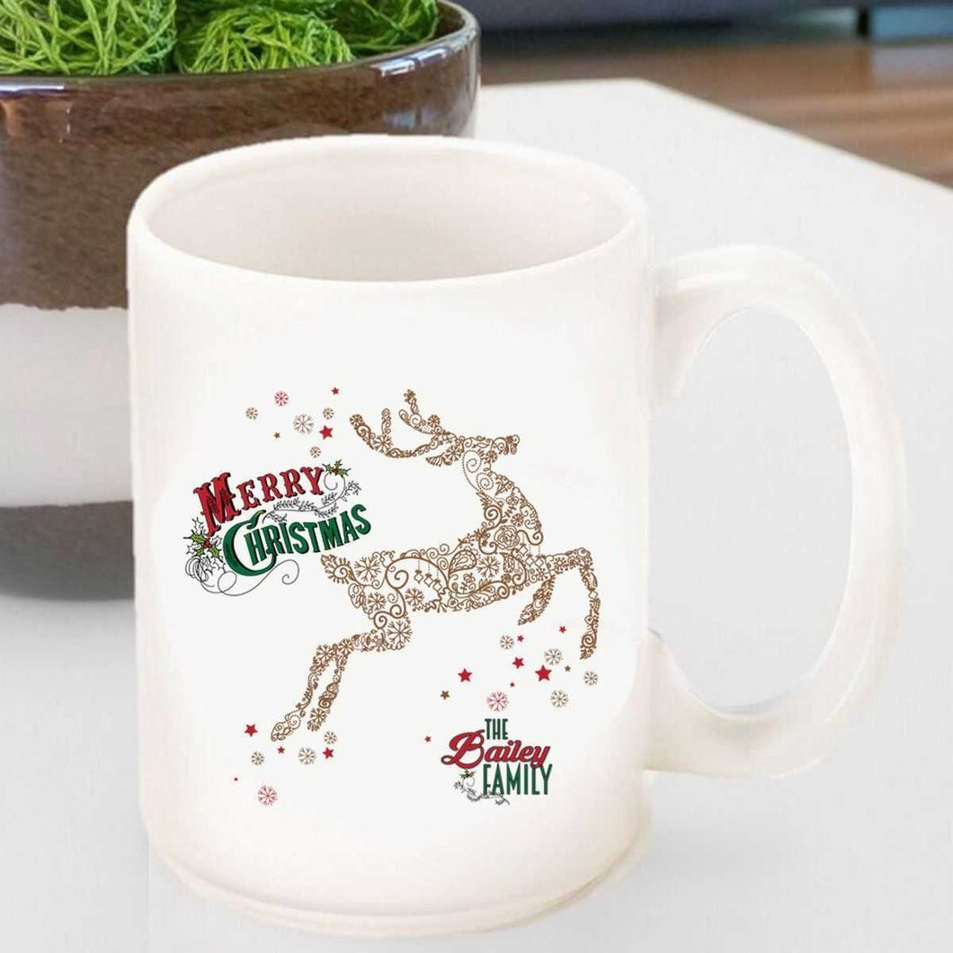 Personalized Vintage Holiday Coffee Mugs - All | JDS
