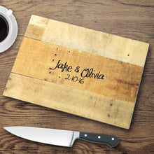 Cargar imagen en el visor de la galería, Personalized Wood Design Cutting Board | JDS