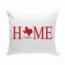 Load image into Gallery viewer, Personalized Home State Throw Pillow | JDS