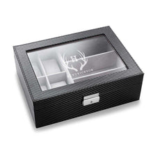Load image into Gallery viewer, Personalized Watch Box - Sunglasses Box - Combo - Monogram | JDS
