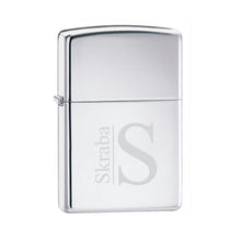 Load image into Gallery viewer, Personalized Lighters - Zippo - High Polish Chrome - Groomsmen Gifts | Zippo