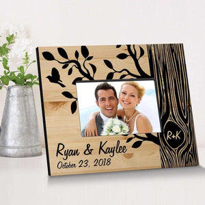 Personalized Tree of Love Wooden Picture Frame | JDS