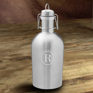 Personalized Insulated Stainless Steel Beer Growler | JDS