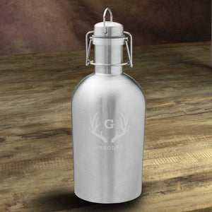 Personalized Insulated Stainless Steel Beer Growler | JDS