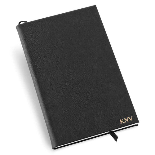 Personalized Black Writing Journal | JDS