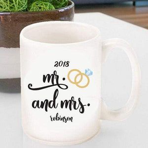 Personalized Coffee Mug - Mr. & Mrs. | JDS