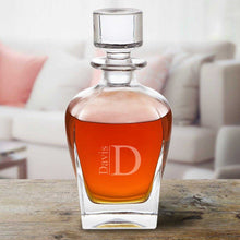 Load image into Gallery viewer, Personalized Antique 24 oz. Whiskey Decanter | JDS